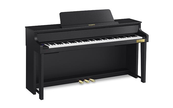 Casio GP-310 Grand Hybrid Digital Piano w/Matching Bench - Black