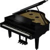 Roland GP9PE Digital Baby Grand Piano w/Matching Stool - Polished Ebony