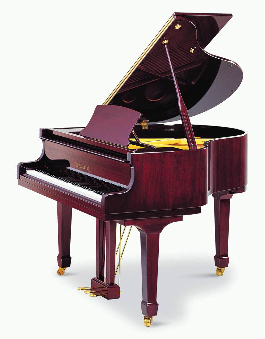 Beale GP148 Baby Grand Piano Mahogany Better Music