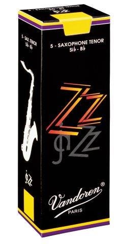 Vandoren zz jazz tenor sax reeds - box of 5 - strength 3.5