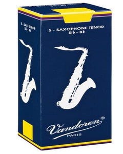 Vandoren tenor sax reeds - box of 5 - strength 1.5