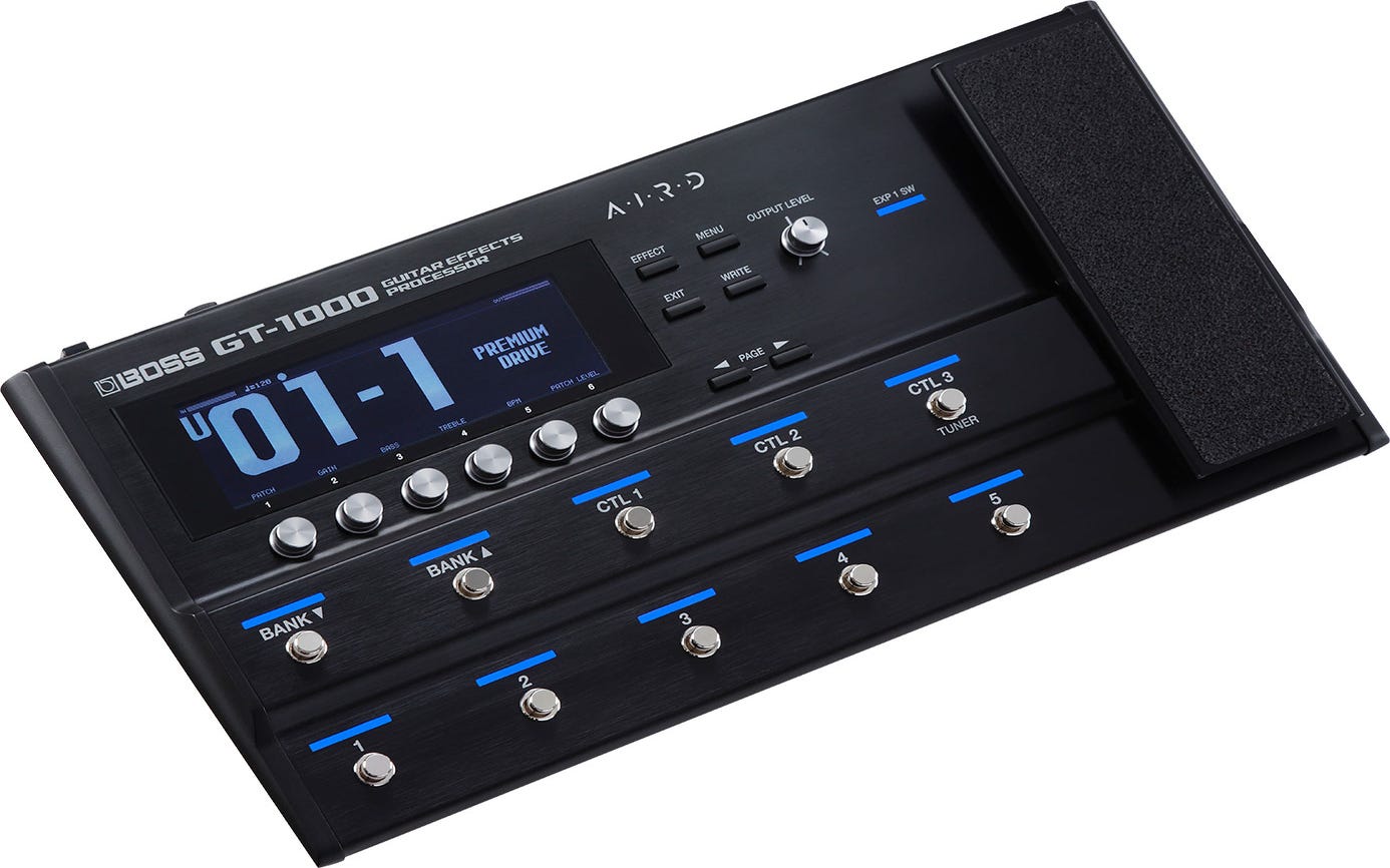 Boss GT1000 v3 Guitar Effects Processor (GT1000) Better Music