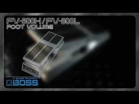 Boss FV500L Volume Pedal (stereo / low-impedance)