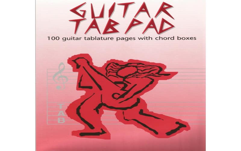 Guitar Tab Pad (With Chord Boxes)
