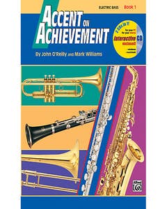 ACCENT ON ACHIEVEMENT BOOK 1 ELECTRIC BASS / OREILLY WILLIAMS (ALFRED)