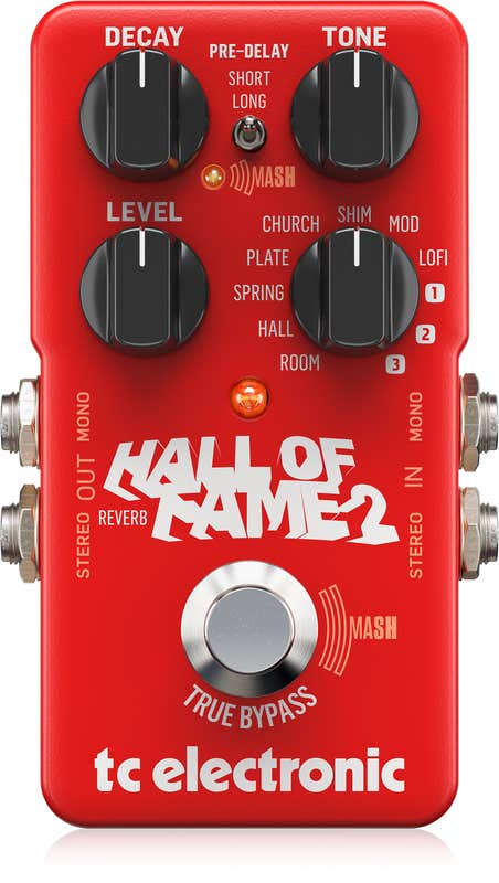 TC Electronic | Product | HALL OF FAME REVERB