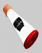 Humes & Berg Stone lined SH! SH! Practice Trumpet Mute