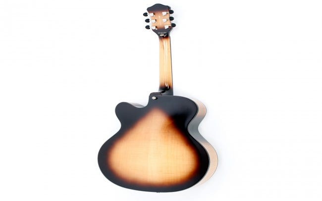 Hofner Blue Tone Super-Luxe Hollowbody Guitar - Sunburst