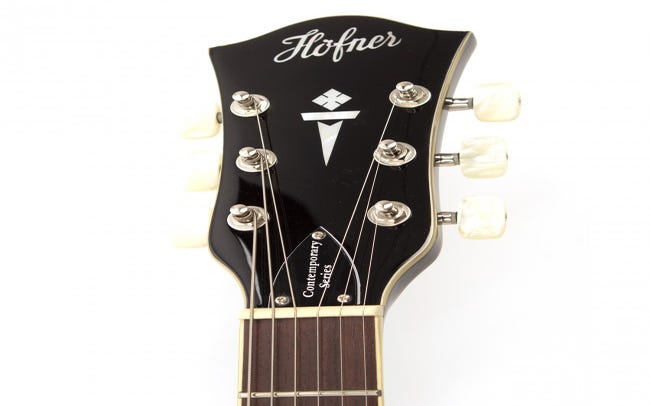 Hofner Thin President CT Semi-Hollow Electric Guitar - Sunburst