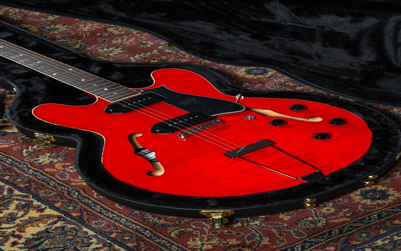 Heritage Guitars Custom Core Collection H-530 Electric Guitar w/Case - Trans Cherry