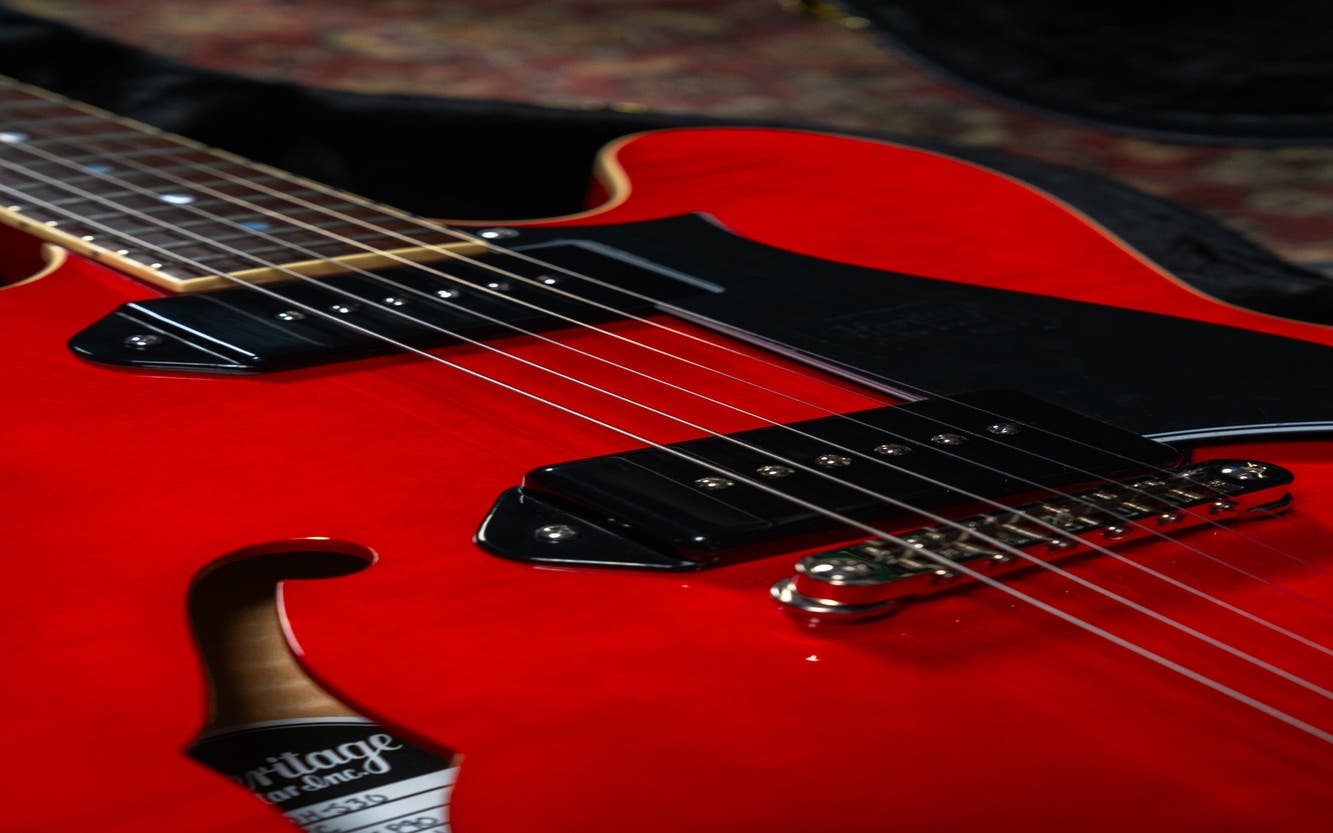 Heritage Guitars Custom Core Collection H-530 Electric Guitar w/Case - Trans Cherry