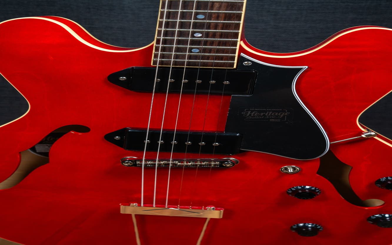 Heritage Guitars Custom Core Collection H-530 Electric Guitar w/Case - Trans Cherry