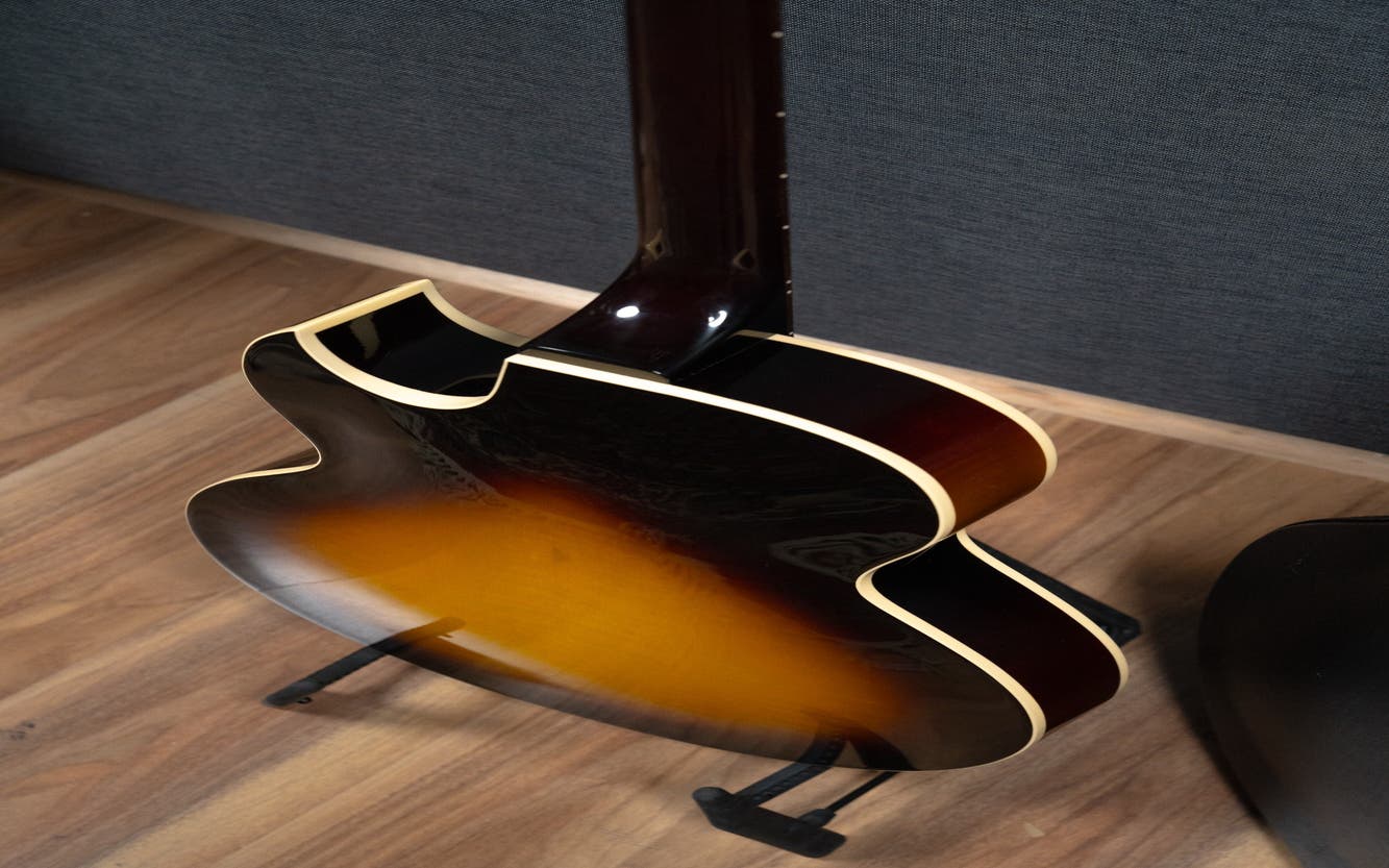 Heritage Guitars H-575 Hollow-body Electric Guitar w/Case - Original Sunburst - One Only