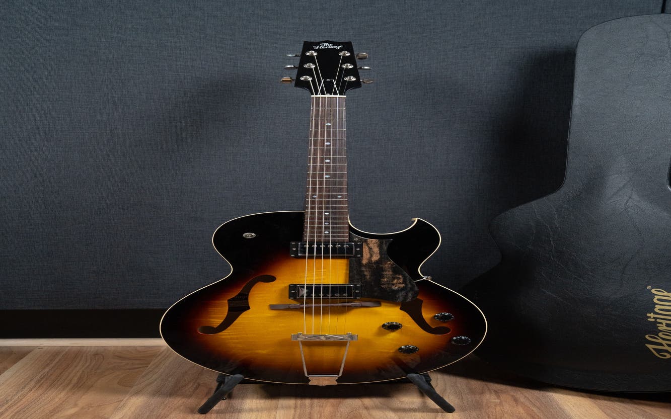 Heritage Guitars H-575 Hollow-body Electric Guitar w/Case - Original Sunburst - One Only