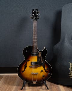 Heritage Guitars H-575 Hollow-body Electric Guitar w/Case - Original Sunburst - One Only