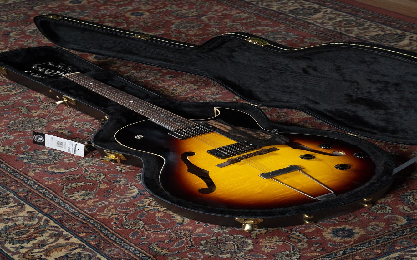 Heritage Guitars H-575 Hollow-body Electric Guitar w/Case - Original Sunburst - One Only