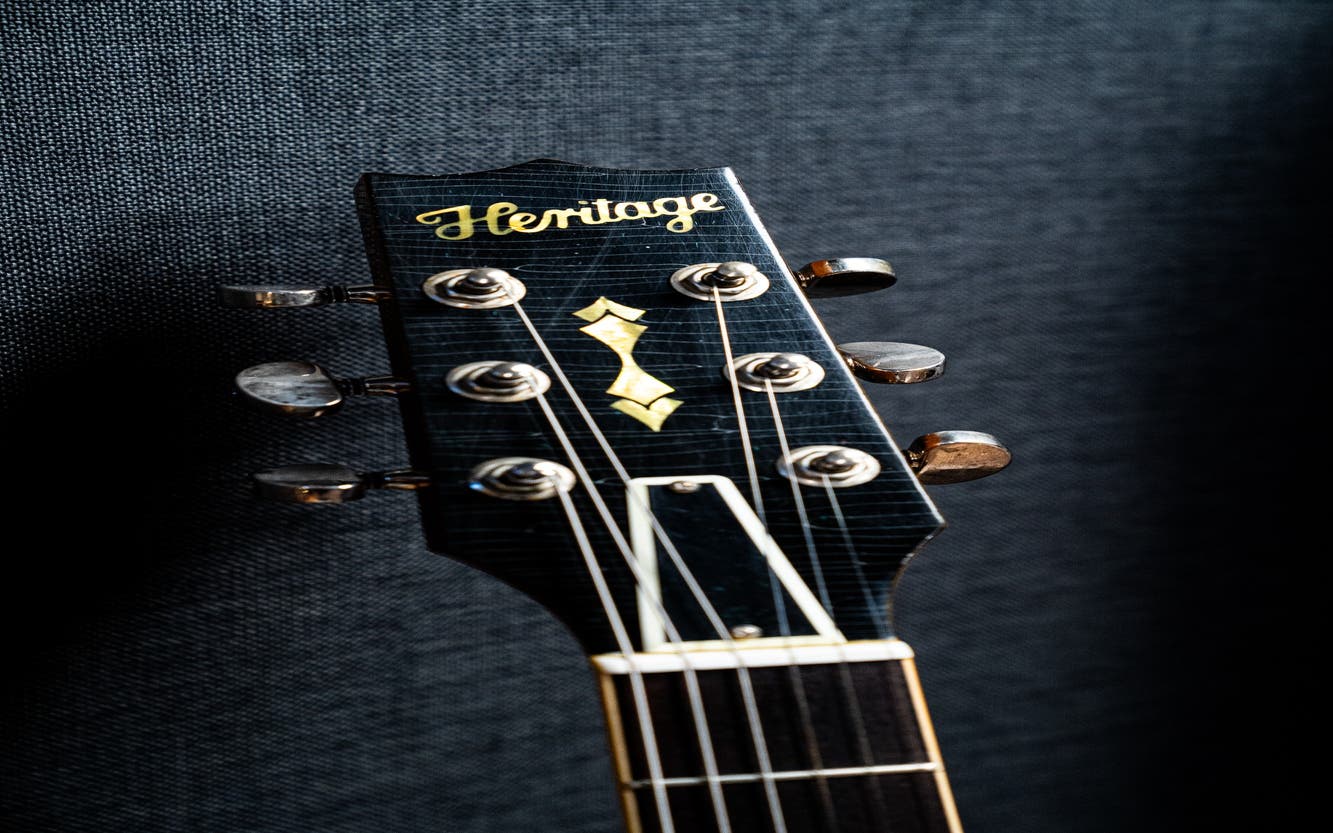 Heritage Guitars Custom Shop Core Collection H-150 - Artisan Aged Gold Top