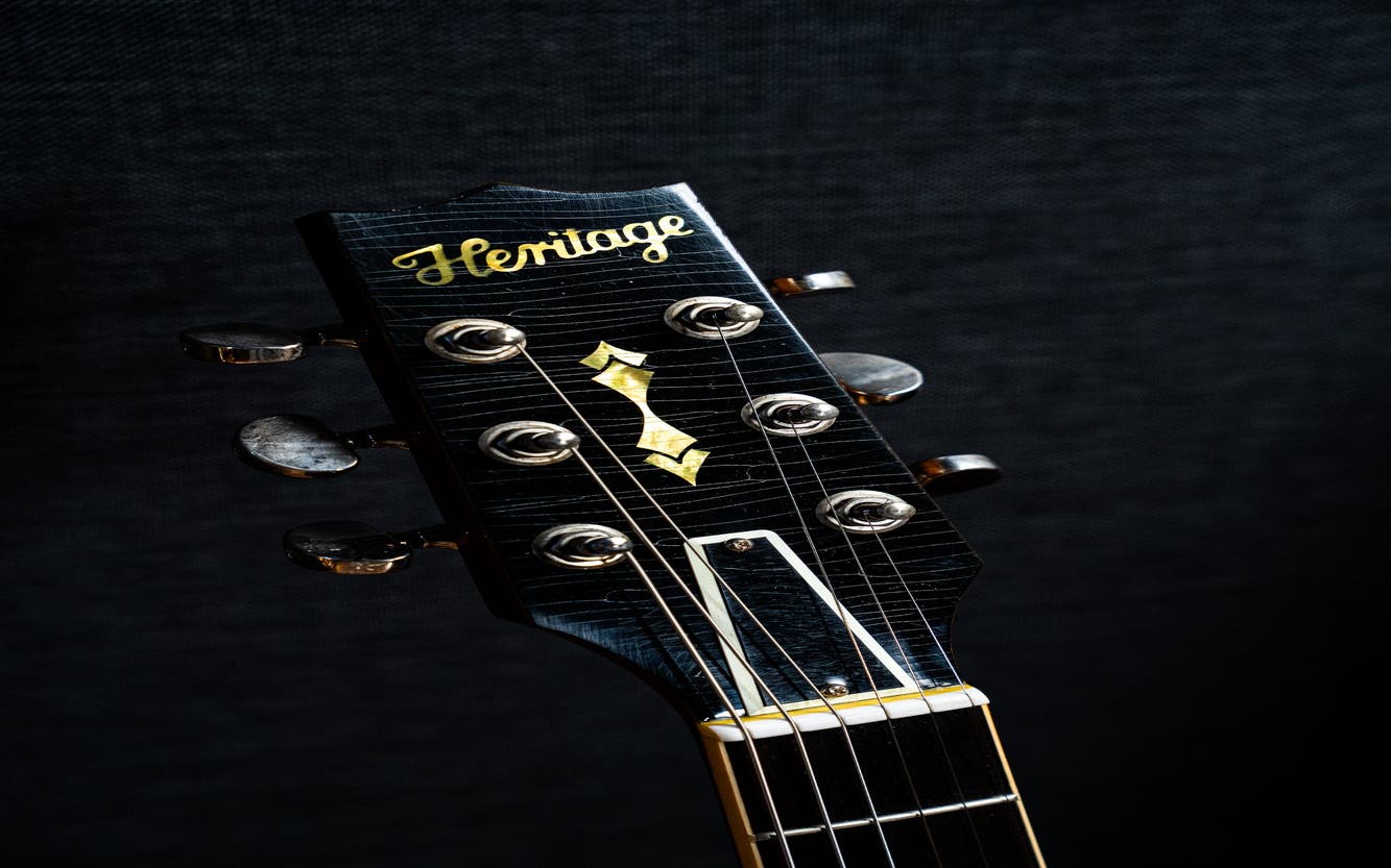 Heritage Guitars Custom Shop Core Collection H-150 - Artisan Aged Gold Top