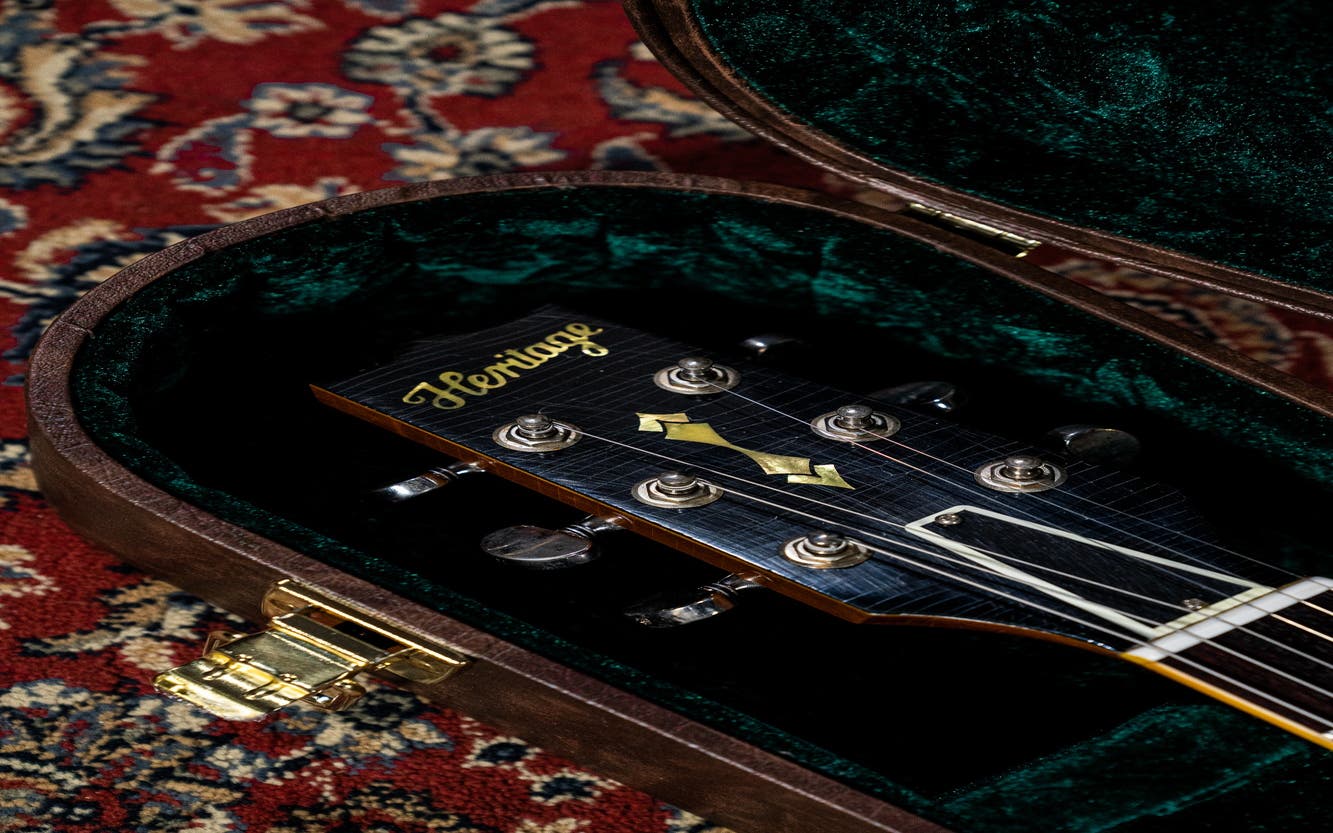 Heritage Guitars Custom Shop Core Collection H-150 - Artisan Aged Gold Top