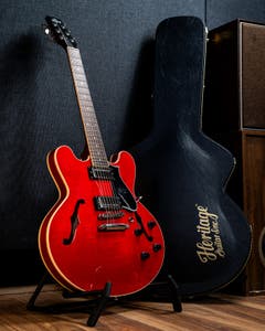 Heritage Guitars H-535 Semi-Hollow Electric Guitar w/Case - Trans Cherry