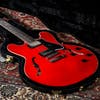 Heritage Guitars H-535 Semi-Hollow Electric Guitar w/Case - Trans Cherry