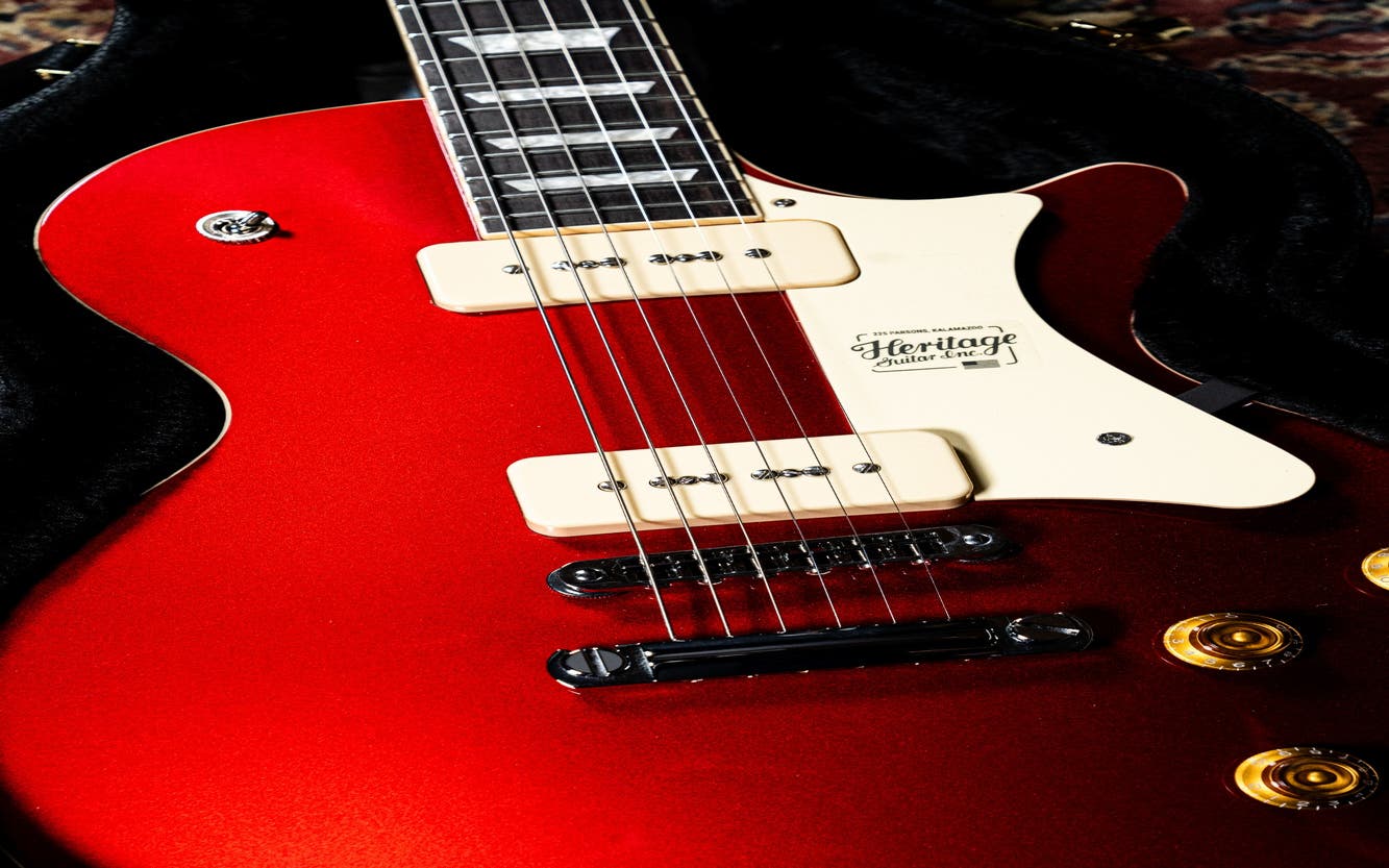 Heritage Guitars H-150 P90 Electric Guitar w/Case - Cherry
