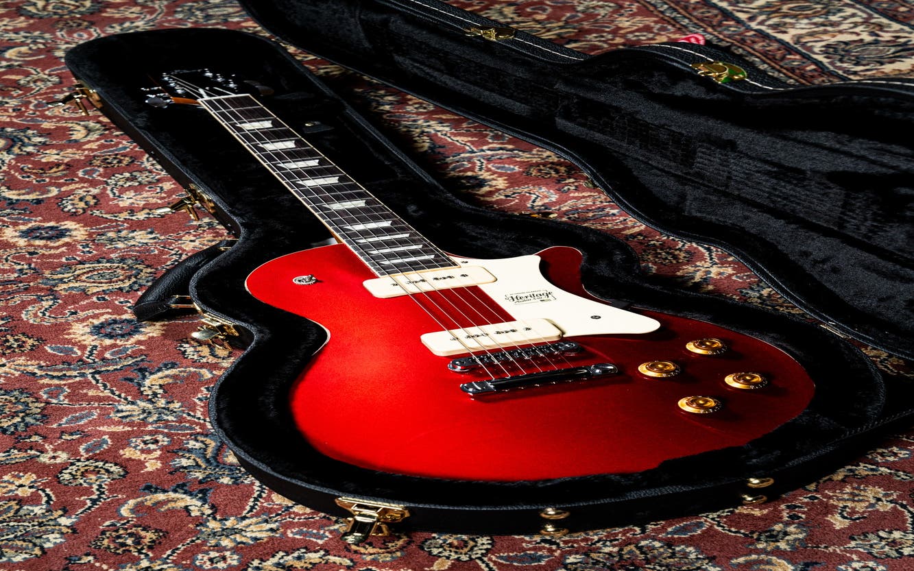 Heritage Guitars H-150 P90 Electric Guitar w/Case - Cherry