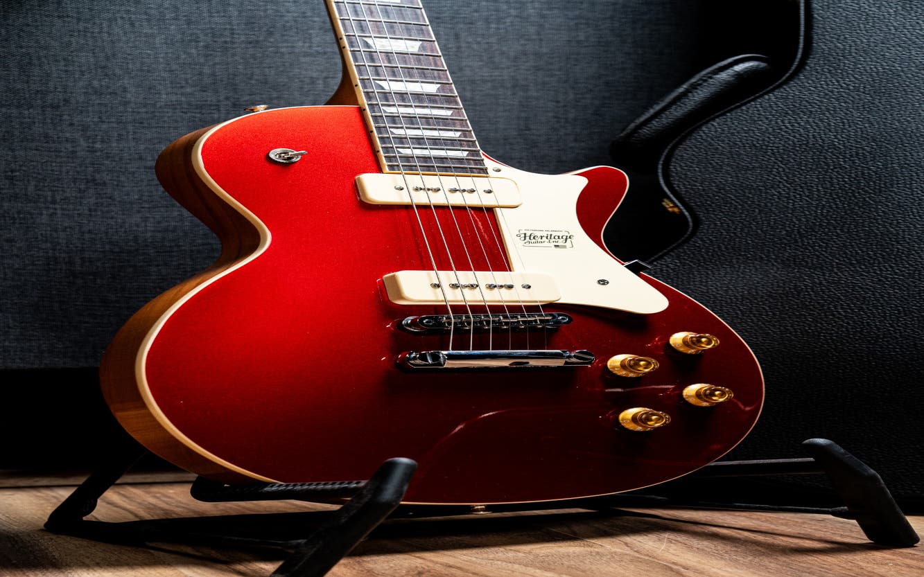 Heritage Guitars H-150 P90 Electric Guitar w/Case - Cherry