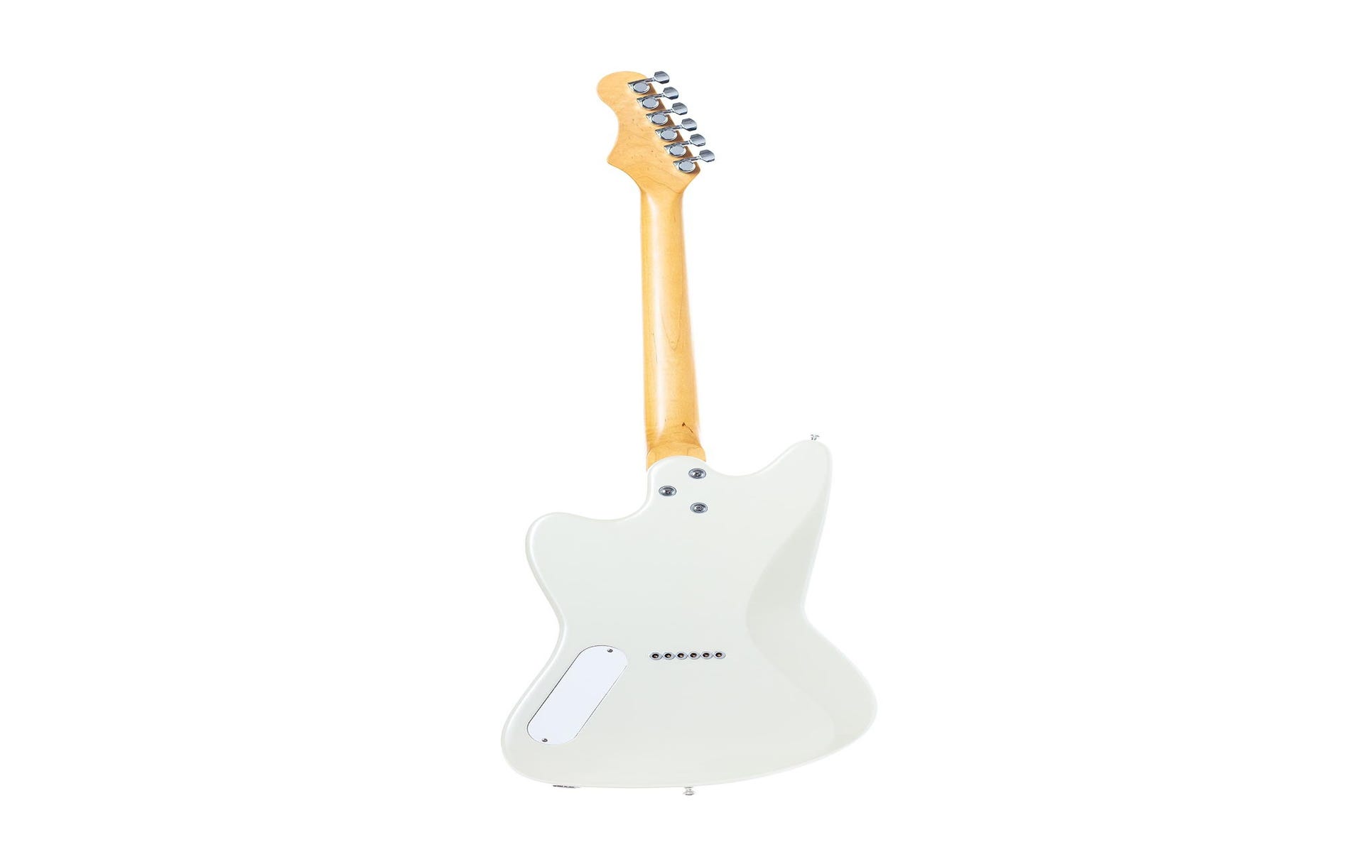 Harmony Silhouette Electric Guitar w/MONO Bag - Pearl White