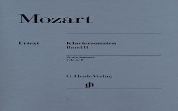 MOZART SONATAS BK 2 URTEXT HENLE ED