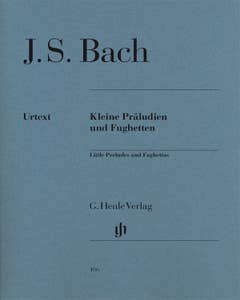 LITLE PRELUDES AND FUGUES SMALL URTEXT / J S BACH (HENLE)