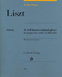 Liszt at the Piano - 11 Well Known Pieces (Henle)