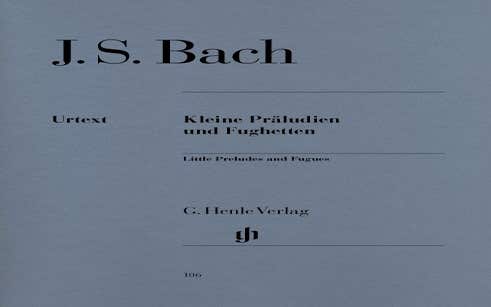 preludes and fugues small urtext / BACH J S (HENLE)