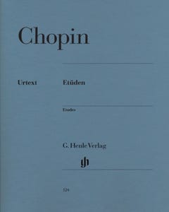 Complete Etudes, Op. 10 and Op. 25 Urtext / Chopin (Henle)