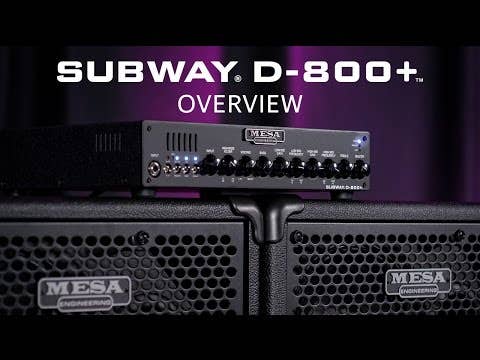 Mesa Boogie Subway D800+ Bass Amp Head