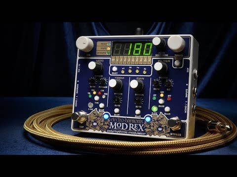 Electro Harmonix Mod Rex Polyrhythmic Modulator Pedal