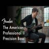 Fender American Professional II Precision Bass w/Case - Miami Blue MN