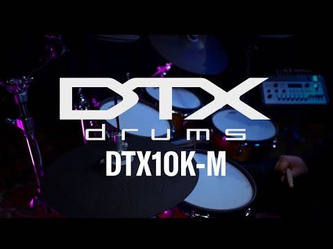 Yamaha DTX10 MESH Flagship Electronic Drum Kit - Black Forest