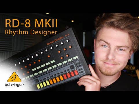 Behringer Rhythm Designer RD-8 MKII Analog Drum Machine