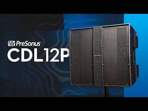 PreSonus CDL12P 1000W Active Point Source / Line Array Speaker