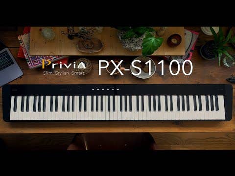 Casio PX-S1100 Privia Portable Digital Piano - White