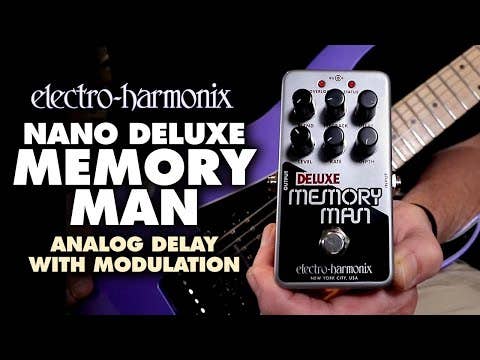 Electro Harmonix Nano Deluxe Memory Man Delay Pedal