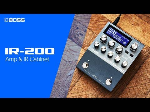 Boss IR-200 Amp & IR Cabinet Simulator Pedal
