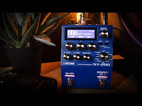 Boss SY-200 Guitar Synthesizer Pedal