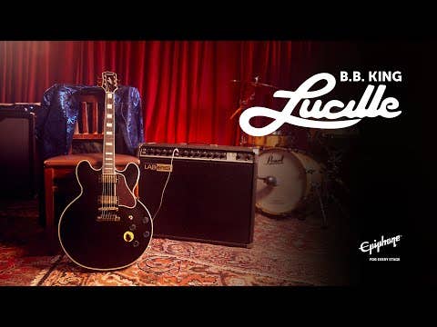 Epiphone B.B. King Lucille w/EpiLite Case - Ebony