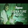 Ibanez YY10 Yvette Young Signature Guitar - Slime Green Sparkle