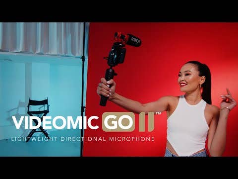 Rode VideoMic GO II Lightweight Directional Microphone