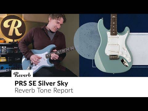 Paul Reed Smith (PRS) SE Silver Sky Electric Guitar w/Gigbag - Stone Blue