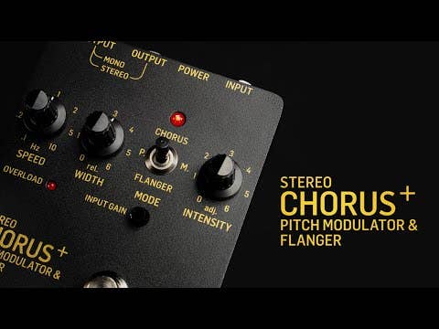 TC Electronic SCF Gold Stereo Chorus / Flanger Pedal