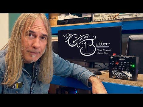 Orange Guitar Butler Dual Channel Pre-amp Pedal